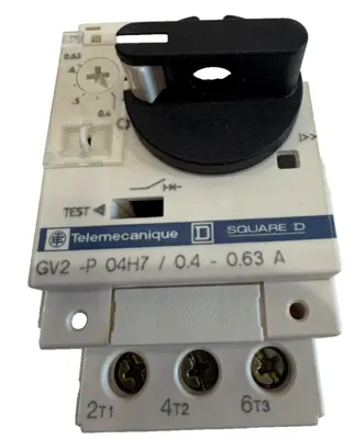 NEW TELEMECANIQUE GV2-P04H7 CIRCUIT BREAKER 0.40-0.63A GV2P04H7