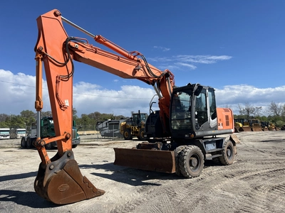 Used 2012 Hitachi ZX190W-3 Wheel Excavators Maryland US | Zadoon Equipment #1480789