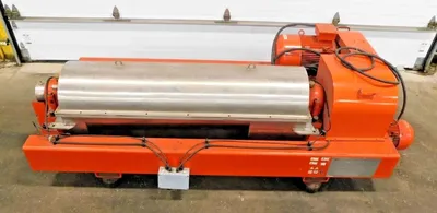 SCI LW 350 x 1550mm oilfield decanter centrifuge skid, 304SS.