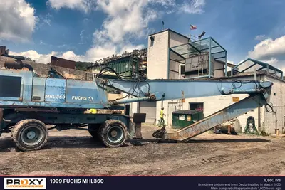 Used 1999 FUCHS MHL360 Material Handlers Pennsylvania US | Proxy Equipment #1385030