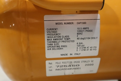 Used BOSTITCH CAP1560 Air Compressors (Misc) Minnesota US | Machinesused.com #1295549