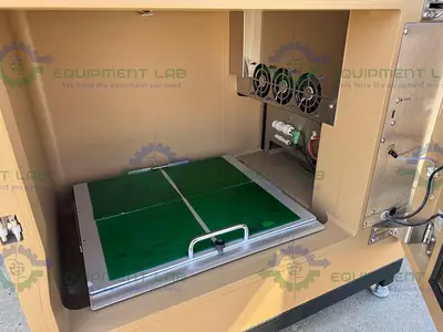 USED INFORS HT MINITRON DOUBLE STACKED CO2 HUMIDITY INCUBATOR SHAKER 65°C