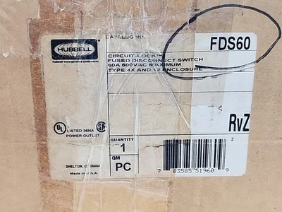 NEW Hubbell FDS60