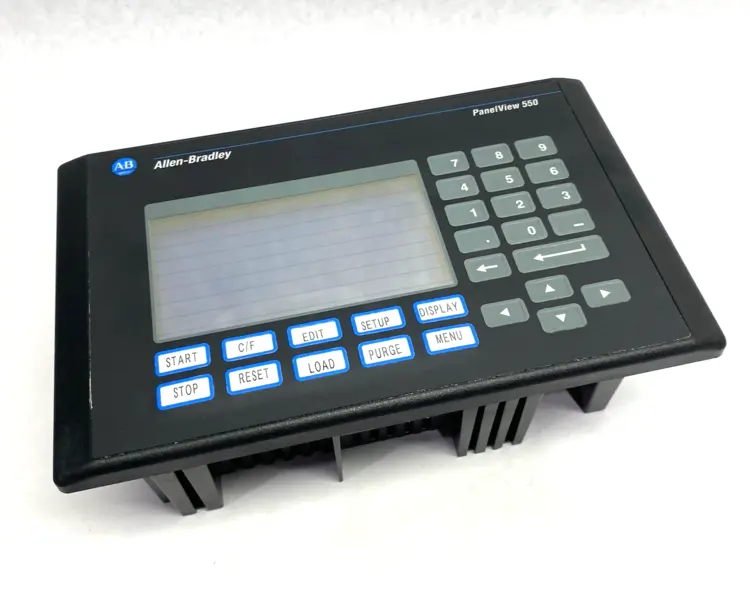 Used ALLEN BRADLEY SER. F PANELVIEW 550 STANDARD OPERATOR TERMINAL HMI Automation Control (HMI) Michigan US | Maverick Industrial Sales #1090028