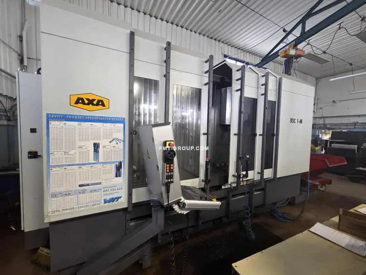 Used 2012 AXA VSC 1-1760 ME Vertical Machining Centers | F.M.T. Group s.r.o. #1252947