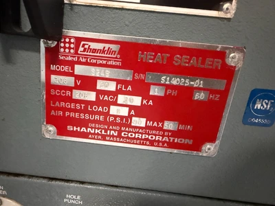 Used _UNKNOWN_ _UNKNOWN_ Automatic L Bar Sealers Rhode Island US | Federal Equipment Company #1344420