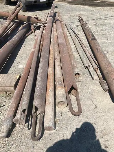 Used AFTERMARKET CABLE TOOL DRILL STEM WITH CONVENTIONAL ROPE SOCKET Construction Equipment Parts Pennsylvania US | East West Machinery & Drilling #1417262