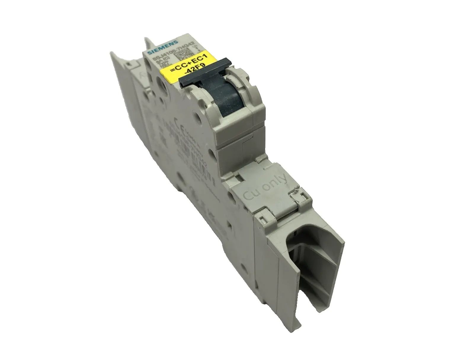 USED SIEMENS CIRCUIT BREAKER 1P 6A 277VAC