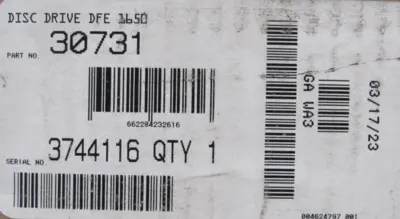 NEW NEXEN 30731 DISC DRIVE DFE 1650
