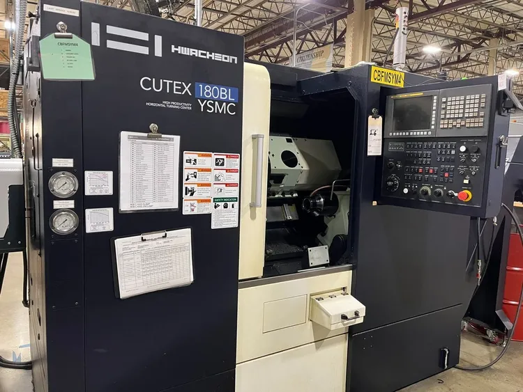 Used 2019 HWACHEON CUTEX-180BL YSMC 5-Axis or More CNC Lathes California US | Wheeler Machinery Sales #183866