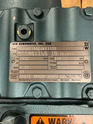 New | in-Stock SEW-EURODRIVE R77DRE132M4BE11TH Industrial Controls | Surplus Asset Holdings #1221880
