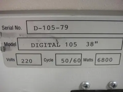 Digital 105  38" Laminator