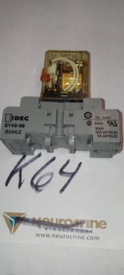 USED IDEC IDEC SY4S-05 SOCKET + IDEC RELAY RY4S--UL C