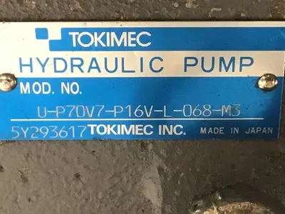 USED TOKIMEC U-P70V7-P16V-L-068-M3