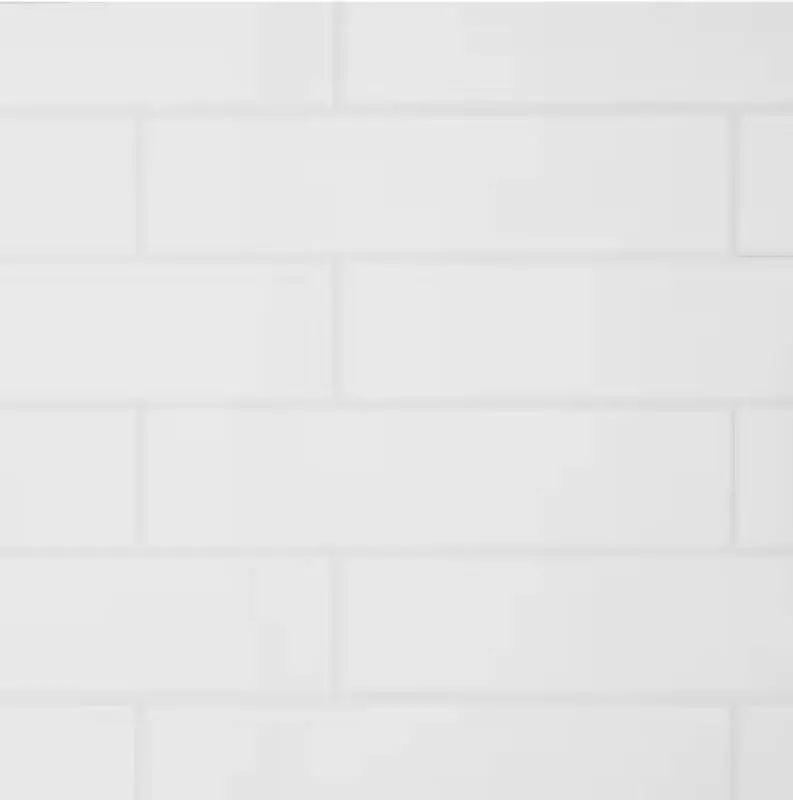 Daltile Restore Bright White 3x12 Ceramic Wall Tile - 2 Boxes (96 pcs, 24 sq ft)