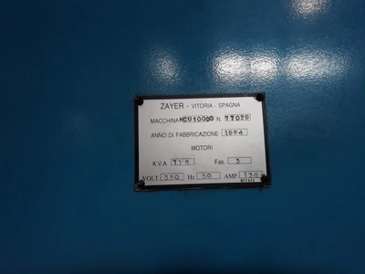 ZAYER CNC Travelling Column Milling Machine, in very good used condition, refurbished / retrofitted 2024-2025, videos, POA