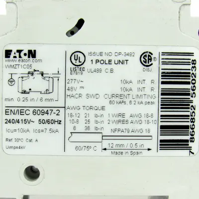 USED EATON WMZT1C05