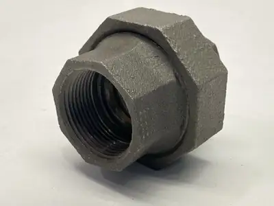 New | in-Stock GRINNELL 1-1/4" Union Fitting Malleable Iron Class 150 Plumbing Equipment Michigan US | Maverick Industrial Sales #1402348