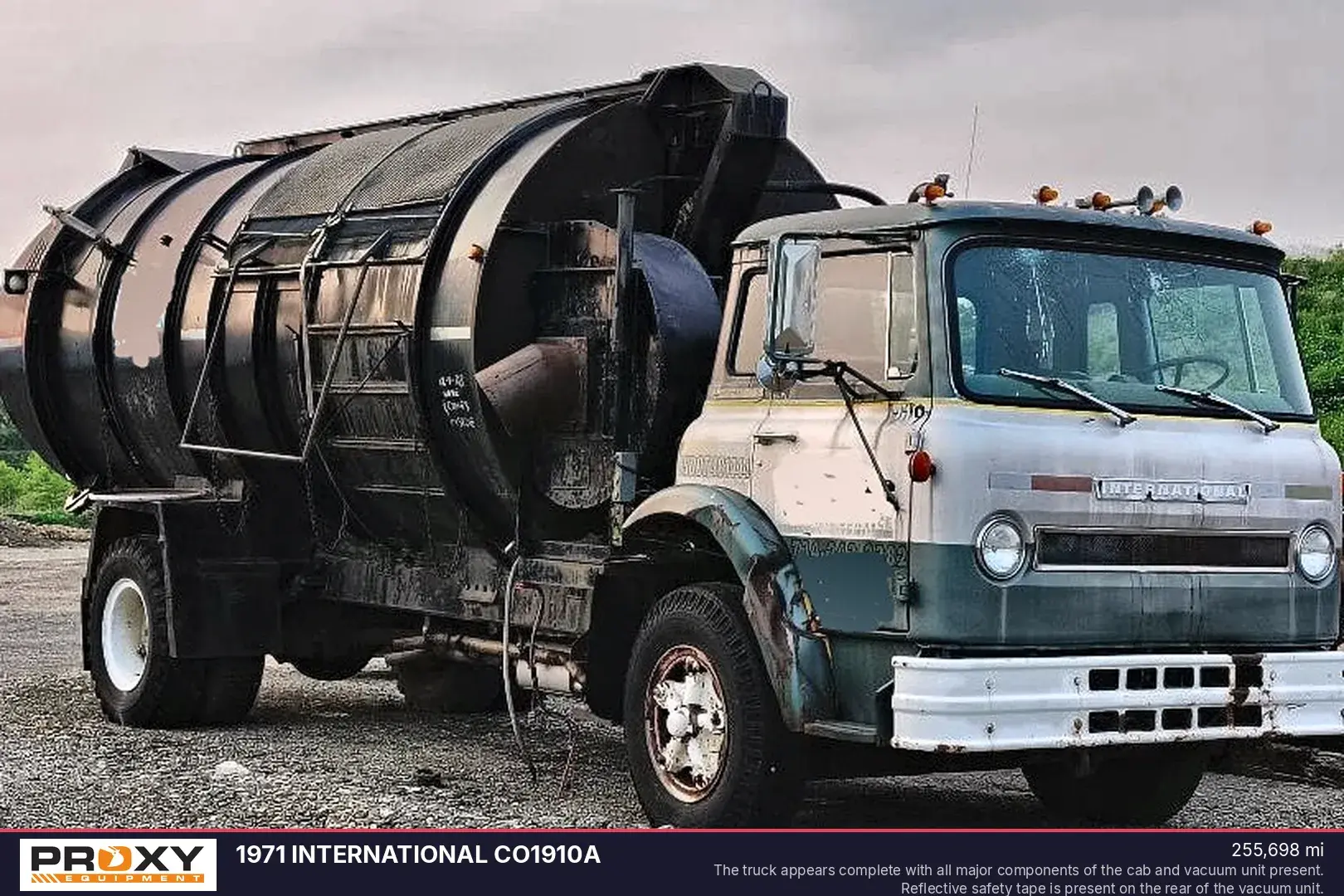 Used 1971 INTERNATIONAL CO1910A Vacuum Truck Michigan US | Proxy Equipment #1385127