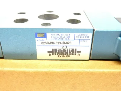 NEW MAC VALVES 825C-PM-613JB-823 SOLENOID VALVE PME613JB 825CPM613JB823