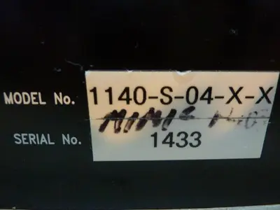 USED STATIC CONTROL SYSTEMS 1140-S-04-X-X