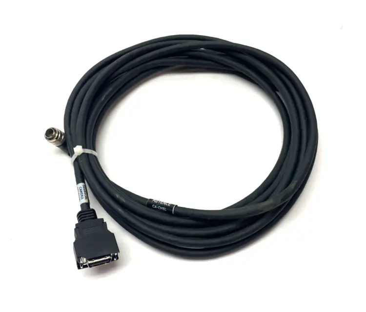 Used KEYENCE L-SHAPED CONNECTOR CAMERA CABLE 5M FOR HIGH SPEED CAMERA Cable & Wire | Maverick Industrial Sales #1118037