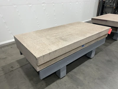 4′ x 8′  11.5″ Thick Pink Granite Surface Plate