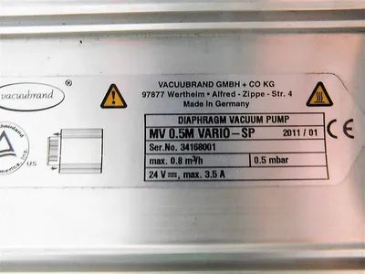 MKS Micro Vision2 Gas Analyzer Assembly Pfeiffer SplitFlow80 Vacuum AS-IS