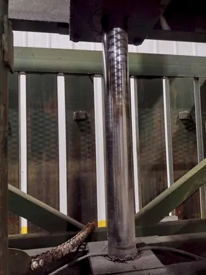 60" X 30" X 48" SELCO MODEL #V5-HD HYDRAULIC VERTICAL BALER: