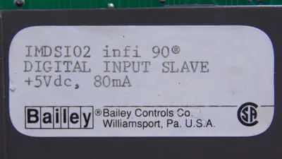 Bailey Controls IMDSI02 infi 90 Digital Input Slave Module Used