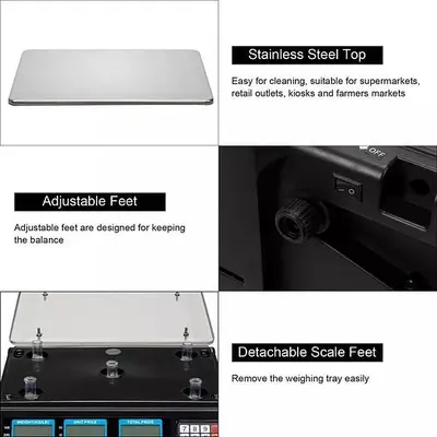 88 LB 40KG/5g Digital Weight Scale Price Computing