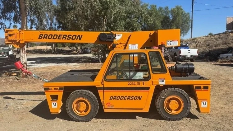 Used 2012 Broderson IC-80-3J Mobile Cranes California US | Rubbl #987499