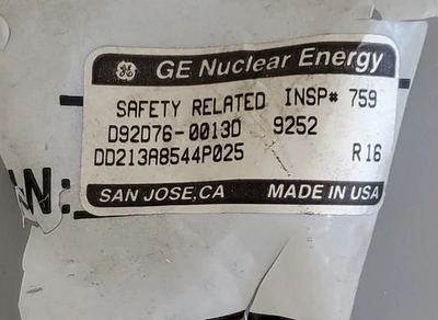 NEW GENERAL ELECTRIC GE DD213A8544P025