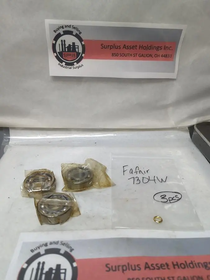 New | in-Stock FAFNIR 7304W Bearings | Surplus Asset Holdings #1199000