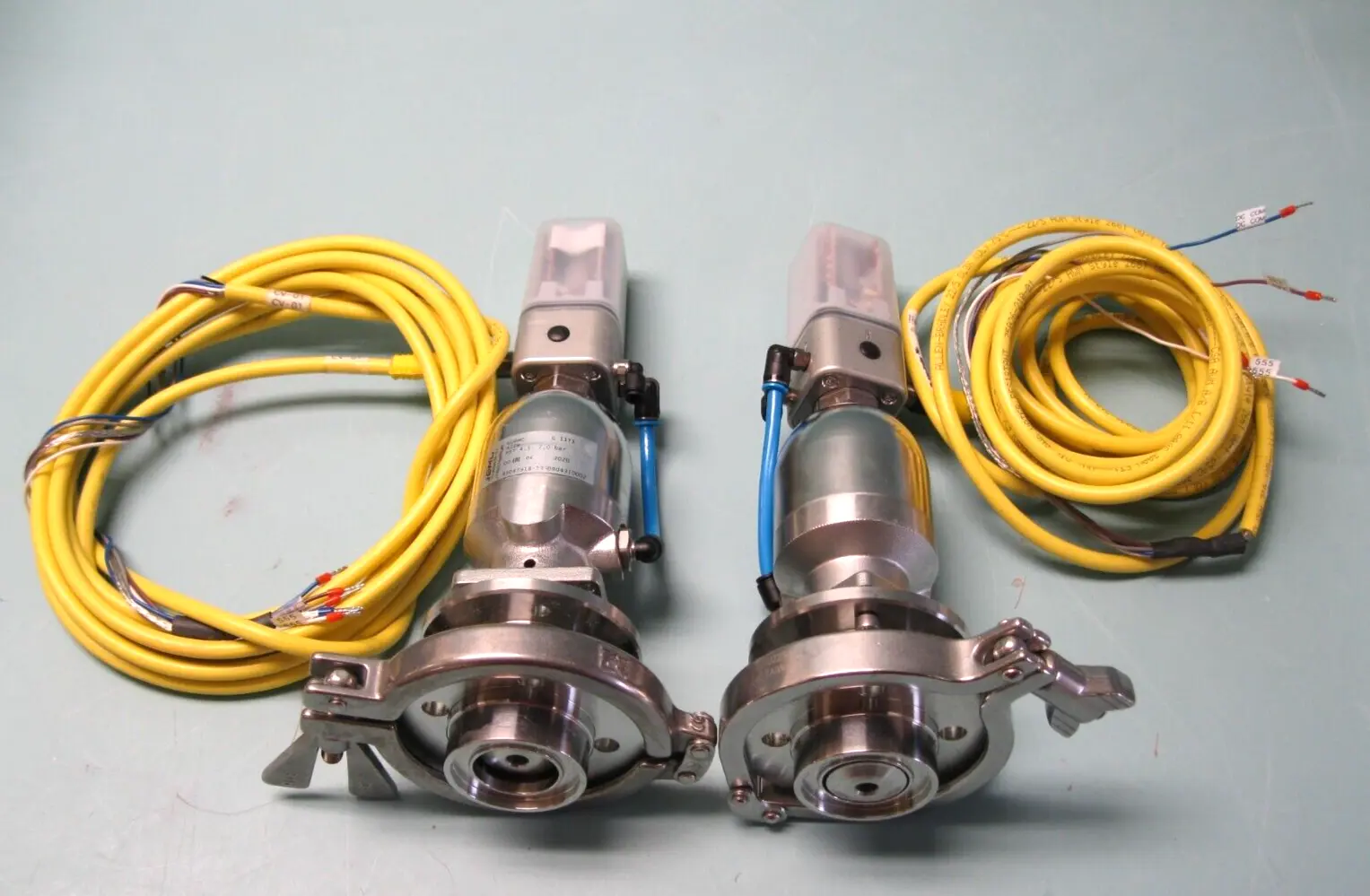 (2) Gemu Sumondo SUPMC Sanitary Actuator for SU Diaphragm Valve 3" Tri-Clamp E8