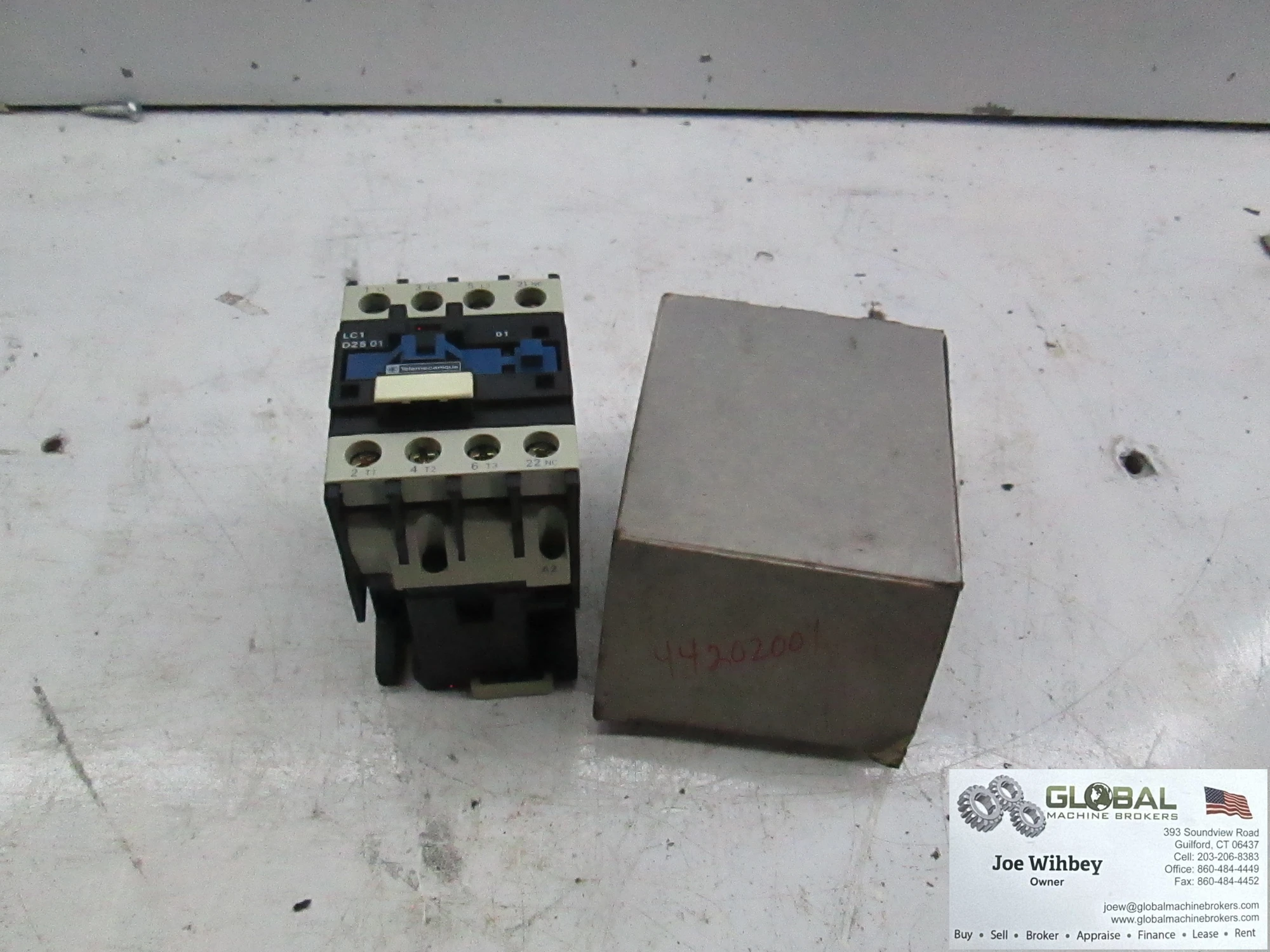 TELEMECANIQUE LC1D2501 Contactor 240v Coil 50/60Hz