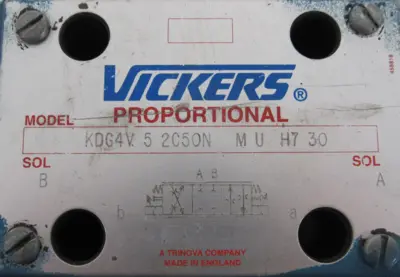 REFURBISHED VICKERS KDG4V-5-2C50N-M-U-H7-30 VALVE KDG4V52C50NMUH730