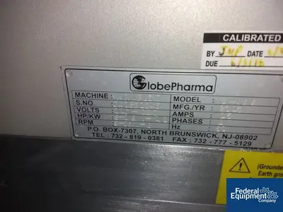USED GlobePharma 4 Quart GlobePharma MaxiBlend MB-IVV Twin Shell Blender
