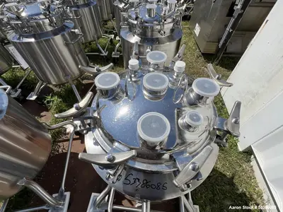 Buy Used Jacketed Tank – Precision Stainless, 103L, Dished Top & Bottom