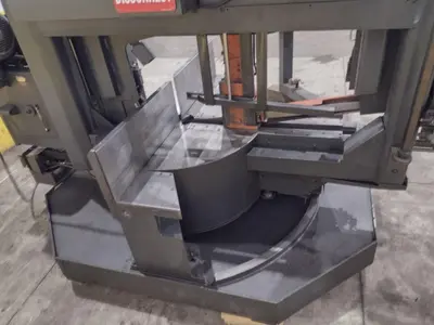 16" X 28" COSEN MODEL #SH-710LDM HORIZONTAL 60° MITERING BAND SAW: STOCK #23643