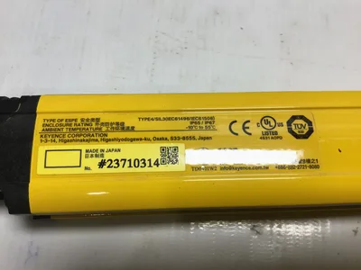 Keyence GL-R24L-R/T Safety Light Curtain Transmitter and Receiver 24VDC 76mA