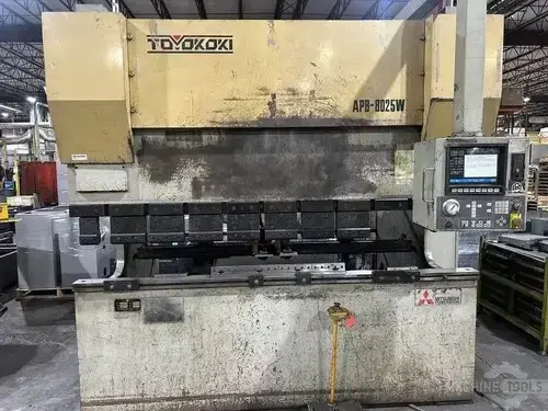 Used 2001 TOYOKOKI APB-8025W Press Brakes Arizona US | KD Machinery #254918