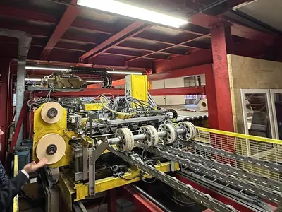 USED STAM SIEMPELKAMP SANDWICH PANEL LINE CNC