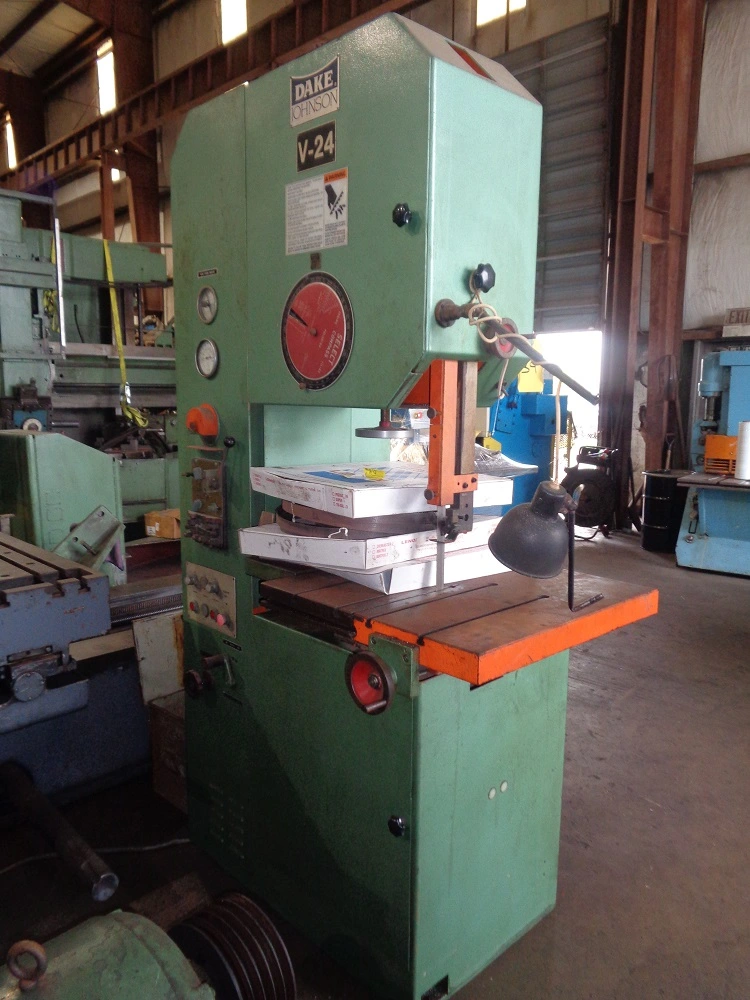 Used DAKE JOHNSON V-24 Vertical Band Saws Texas US | Universal Metalworking Equipment #1281023