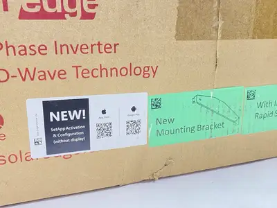 USED SOLAREDGE HD-WAVE SINGLE PHASE GRID-TIE INVERTER 5KW 208/240V