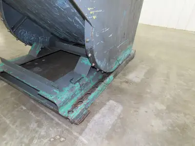 Wright Self Dumping Hopper 1 Yd Capacity 4000lb 7 Gauge Steel