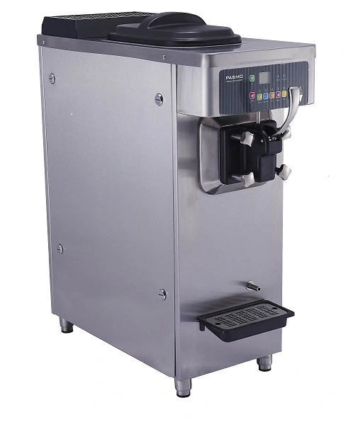 186-0011 Pasmo S930FA2 Tabletop Single Flavor Ice Cream Dispenser Freezer