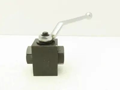 Hirose F-HBV-Y-T06-1832 3-Way Ball Valve 3/4"npt High Pressure