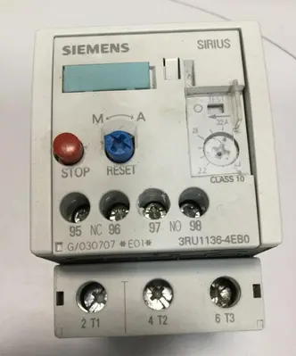 Used SIEMENS 3RU1136-4EB0 Relays & Switches Michigan US | Ideal Machinery #604573