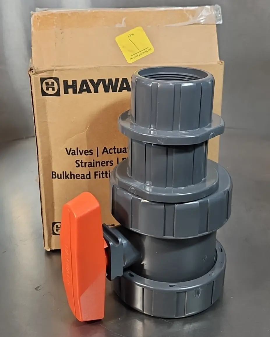 Hayward TB1200STE 2" PVC True Union Ball Valve Loc5D31